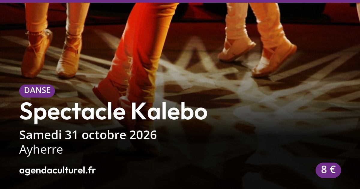 Spectacle Kalebo à Ayherre le 31 octobre 2026, danse