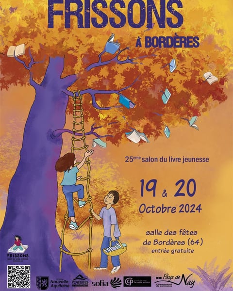 Salon du livre jeunesse Frissons à Bordères