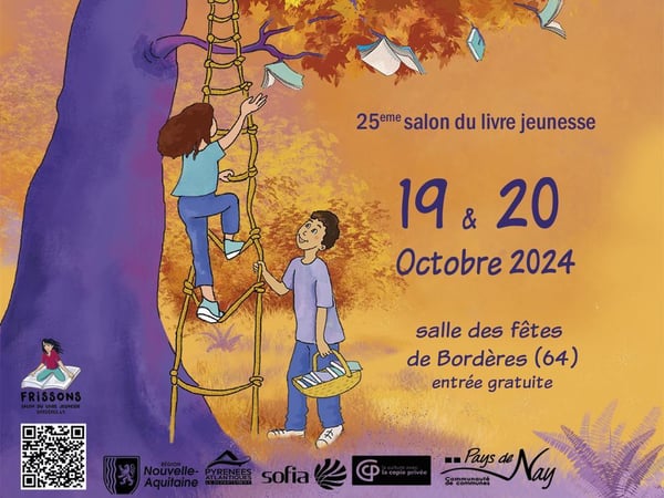 Salon du livre jeunesse Frissons à Bordères