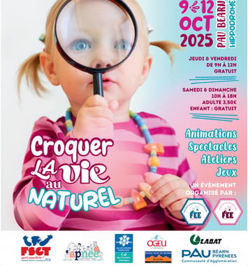 Festival Petite Enfance et Famille de Pau-Béarn 2025 affiche