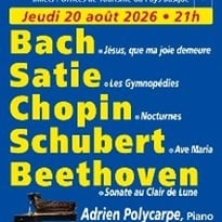Satie Chopin Bach Schubert Beethoven