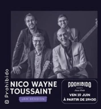 Nico Wayne Toussaint en Jam Session