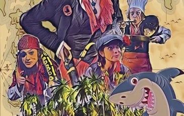 Ambre la Rouge et l'Île Mystérieuse