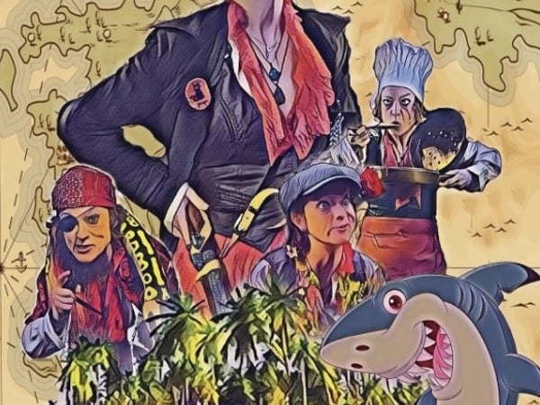 Ambre la Rouge et l'Île Mystérieuse