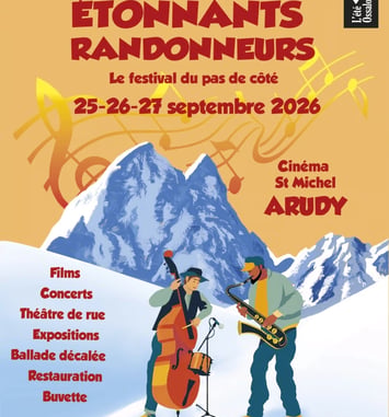 Festival Étonnants Randonneurs, Le festival du pas de côté