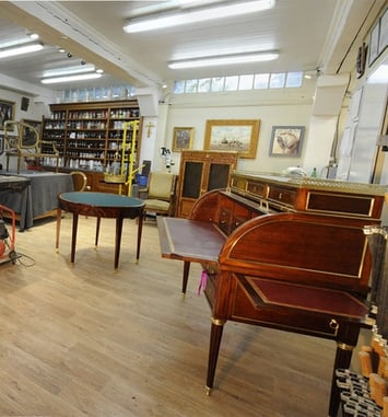 Visite de l'atelier Laurent Fenneteau