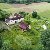 Visite du projet de restitution d'un clos béarnais