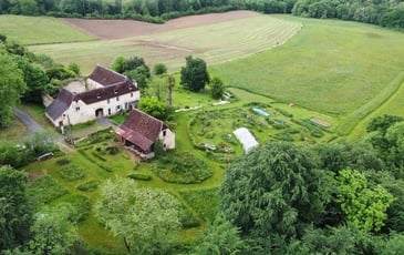 Visite du projet de restitution d'un clos béarnais