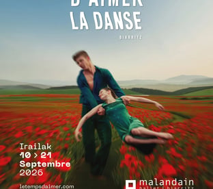 Festival Le Temps d'Aimer la Danse 2026 affiche