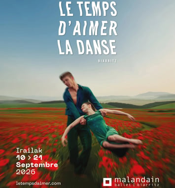 Festival Le Temps d'Aimer la Danse 2026 affiche