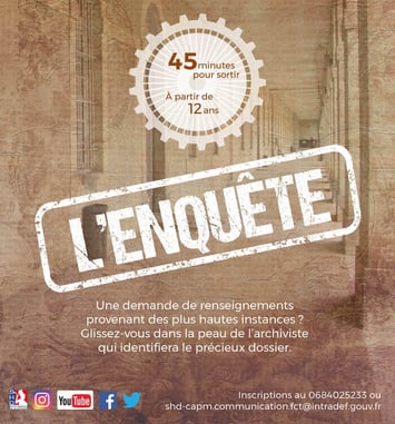 Escape game : « L'enquête »