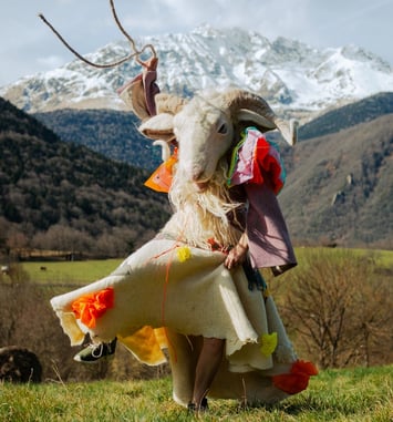 Exposition "Bonté d'Ovine, la colporteuse" de Natacha Sansoz