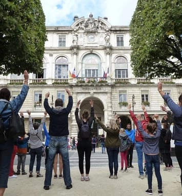 Visite commentée : Cross Country "Pau la ville en mouvement"