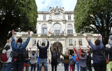Visite commentée : Cross Country "Pau la ville en mouvement"