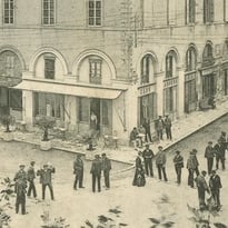 Visite : Saint-Palais : avant/après