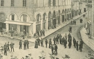 Visite : Saint-Palais : avant/après
