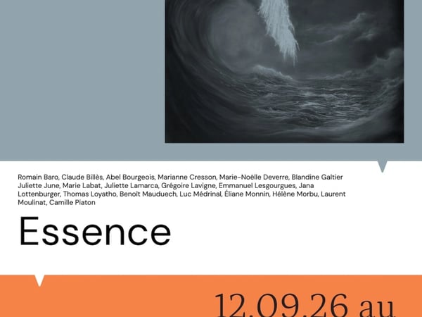 Essence, Exposition inaugurale à la Galerie Virginie Baro