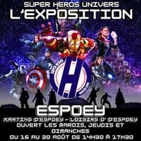 Exposition Avengers & Dinosaures — parcours immersif