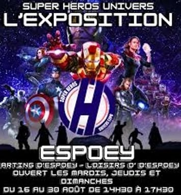 Exposition Avengers & Dinosaures — parcours immersif