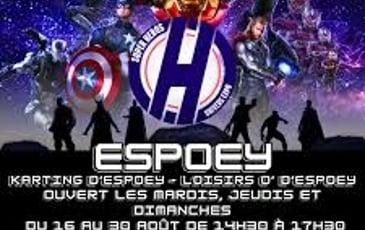 Exposition Avengers & Dinosaures — parcours immersif