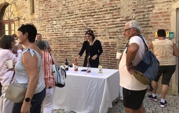 Visite guidée et dégustation de vins médiévaux