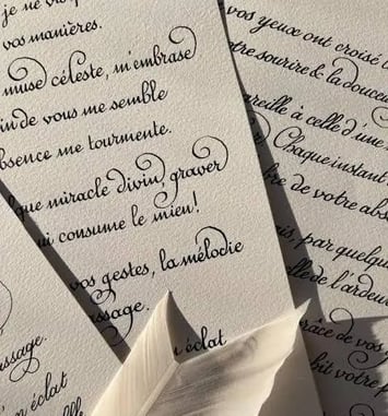 Atelier calligraphie