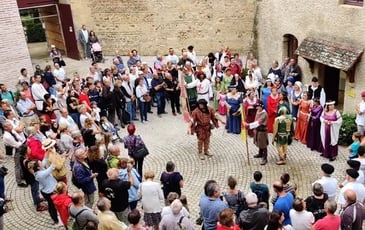 Caminade autour du château de Morlanne