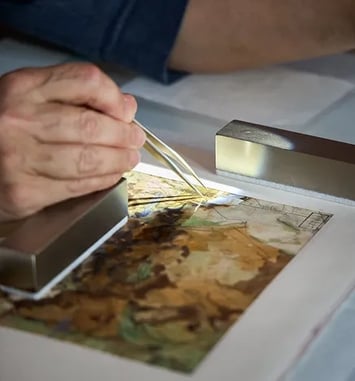 La vie d'un dessin : de l'atelier au musée