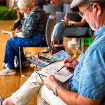 « Croquez Bayonne », séance Urban Sketchers