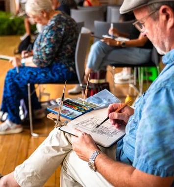 « Croquez Bayonne », séance Urban Sketchers