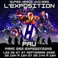 Exposition Avengers et dinosaures