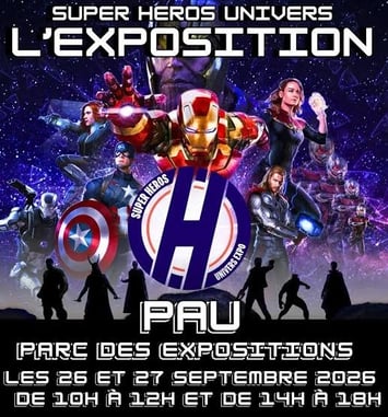 Exposition Avengers et dinosaures