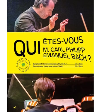 Orchestre Pays Basque : Qui êtes-vous Monsieur Carl Philipp Emanuel Bach ?