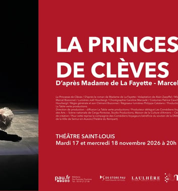 Saison Théâtre à Pau - La princesse de Clèves