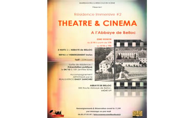 Résidence immersive : Théâtre et Cinéma