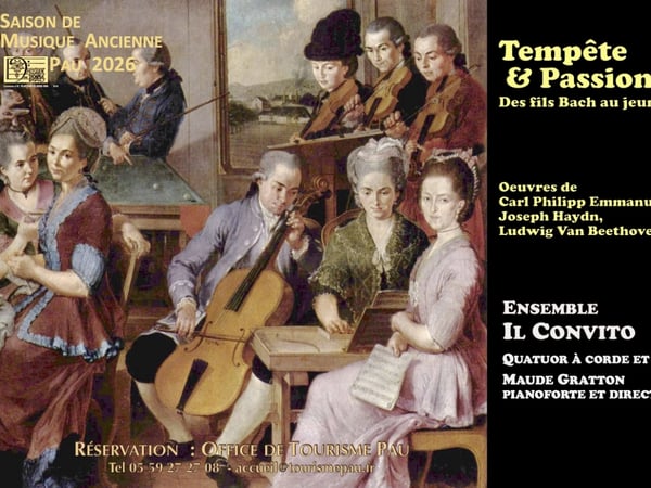 "Tempête & Passion - Des fils Bach au jeune Beethoven"