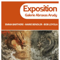 Exposition : Dragons, entre l'Orient & l'Occident - Emma Barthère, Marie Bendler et Bob Loyola