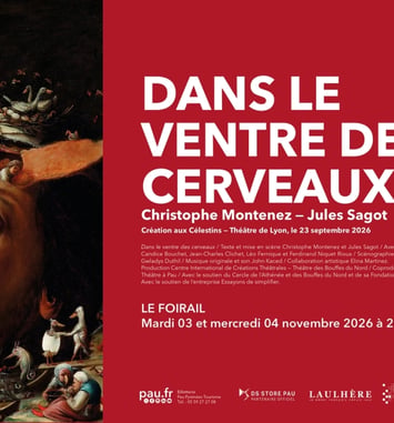 Saison Théâtre à Pau - Dans le ventre des cerveaux