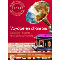 Concert du Choeur Ascèse : Voyage en chansons
