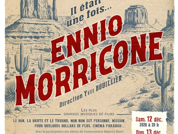 Ensemble Orchestral de Biarritz - Concert "Il était une fois... Ennio Morricone"