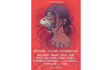 Concert de Boris (Japon) + Planning for Burial (USA)