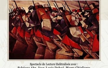 Lecture théâtralisée - Les artistes dans la Guerre 1914 - 1918