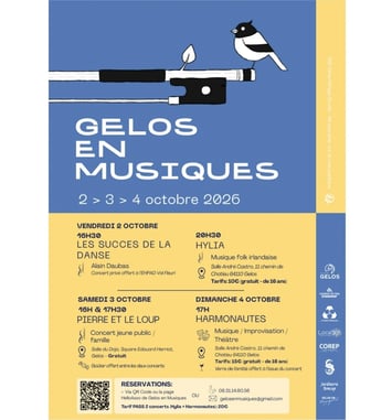 Gelos en Musiques 2026