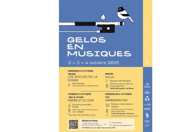 Gelos en Musiques 2026