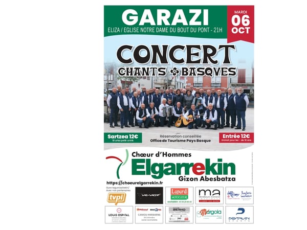 Choeurs basques d'hommes Elgarrekin