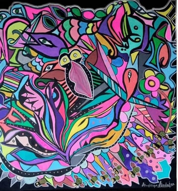Exposition : Émotions en couleur, Angélique Andujar Belenguer
