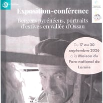 Exposition-conférence : Bergers Pyrénéens, portraits d'estives en Vallée d'Ossau