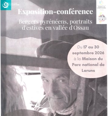 Exposition-conférence : Bergers Pyrénéens, portraits d'estives en Vallée d'Ossau