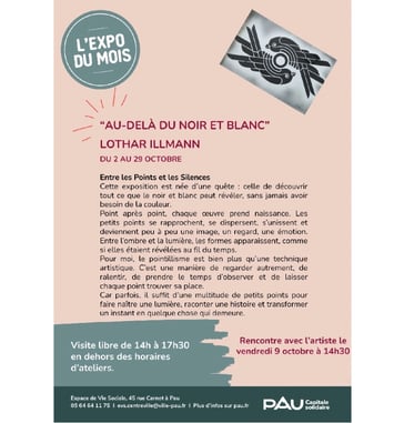 Exposition "Au-delà du noir et blanc" de Lothar Illmann