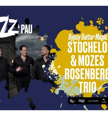 Saison de "Jazz à Pau" : Stochelo & Mozes Rosenberg Trio - Gypsy Guitar Magic